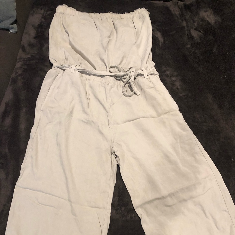 Women’s cloth & stone Capri strapless jumper